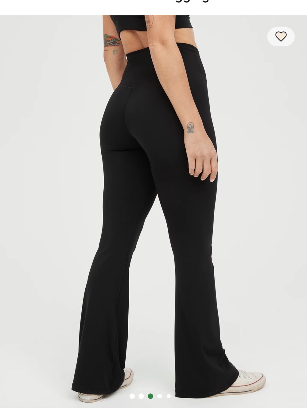 OFFLINE By Aerie Real Me High Waisted Crossover Flare Legging | Size = M - Picture 8 of 8